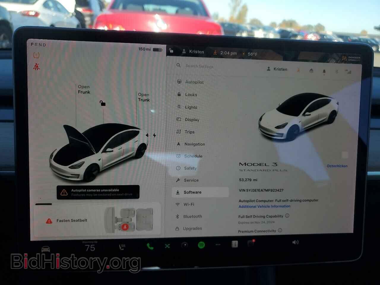 2021 TESLA MODEL 3 - VIN: 5YJ3E1EA7MF923427 - Photo 9
