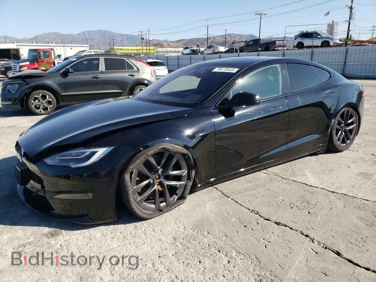 Фотография 5YJSA1E6XMF447385 - TESLA MODEL S 2021