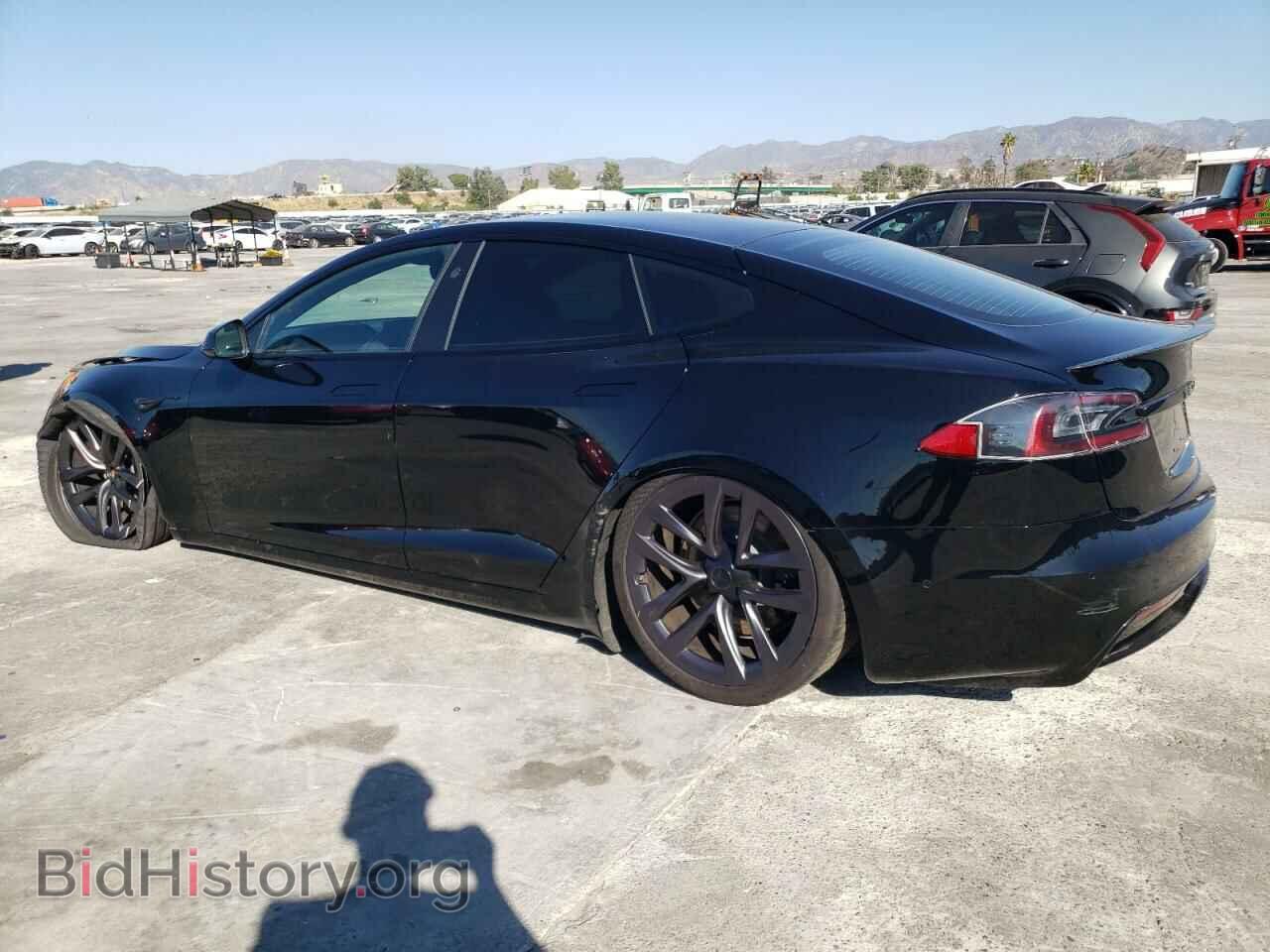 2021 TESLA MODEL S - VIN: 5YJSA1E6XMF447385 - Фото 2