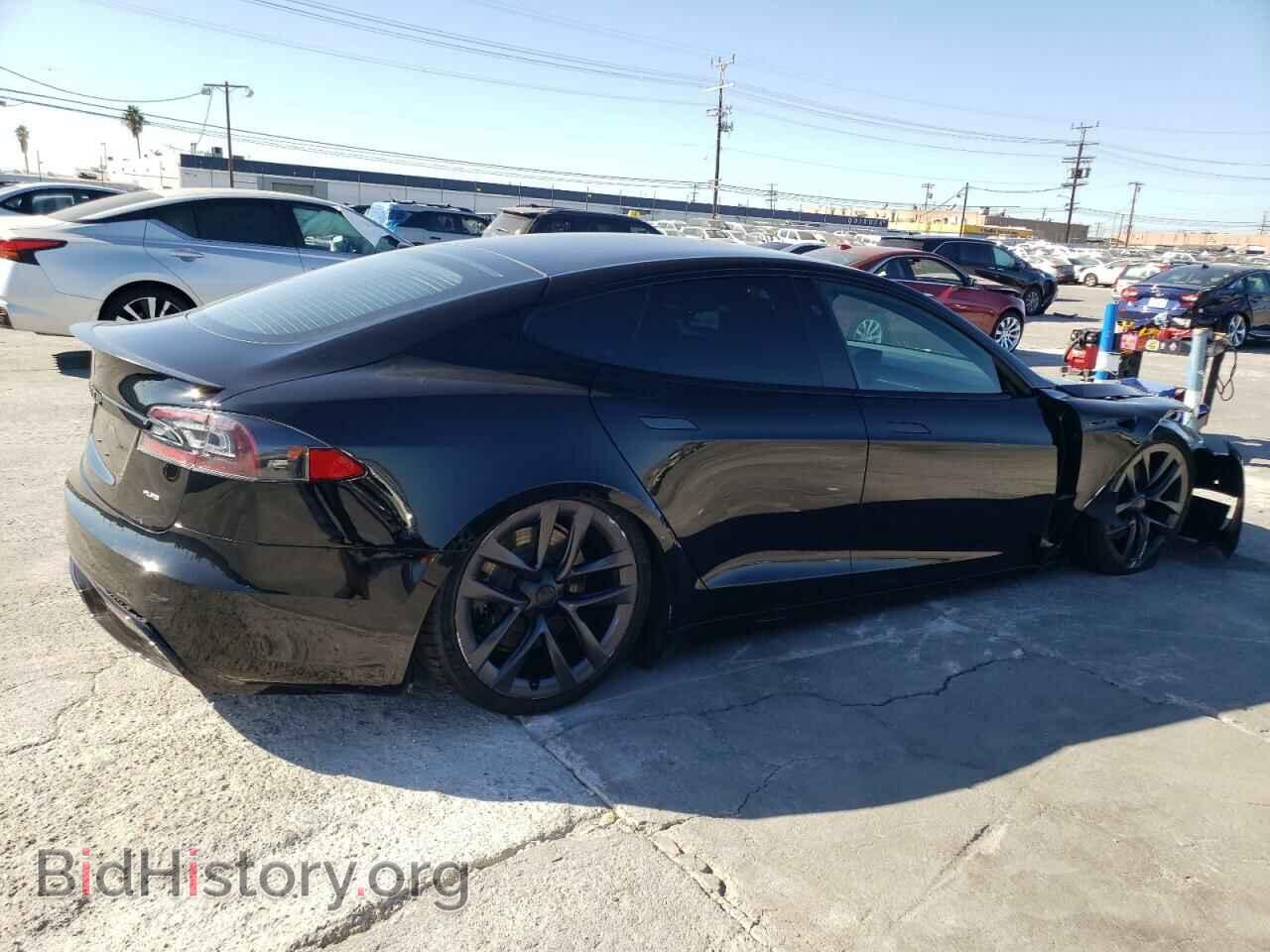 2021 TESLA MODEL S - VIN: 5YJSA1E6XMF447385 - Фото 3