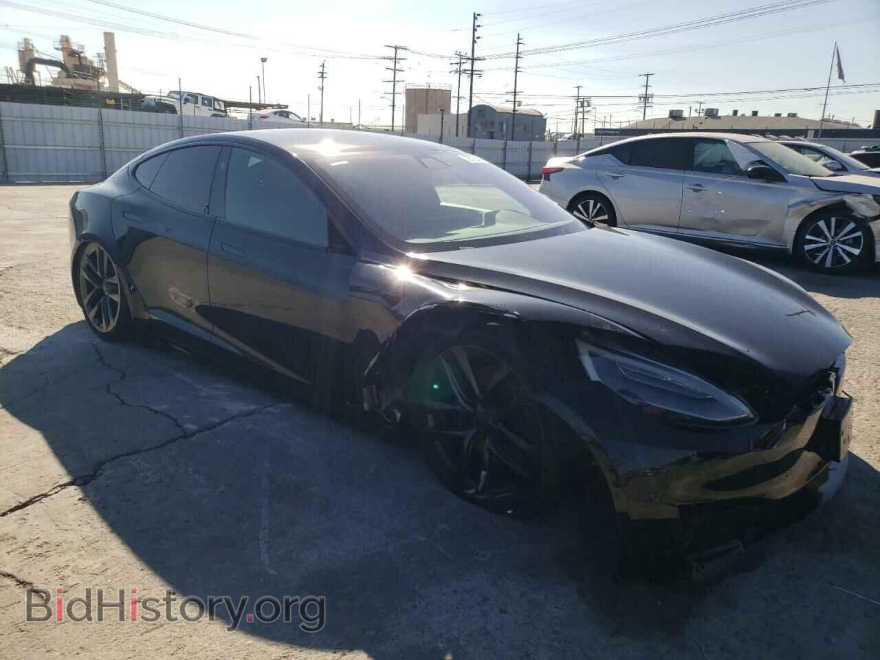 2021 TESLA MODEL S - VIN: 5YJSA1E6XMF447385 - Фото 4