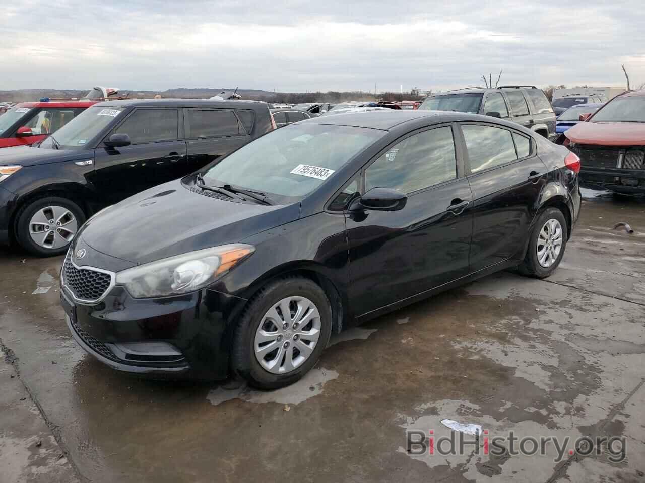 Фотография KNAFK4A65G5472722 - KIA FORTE 2016