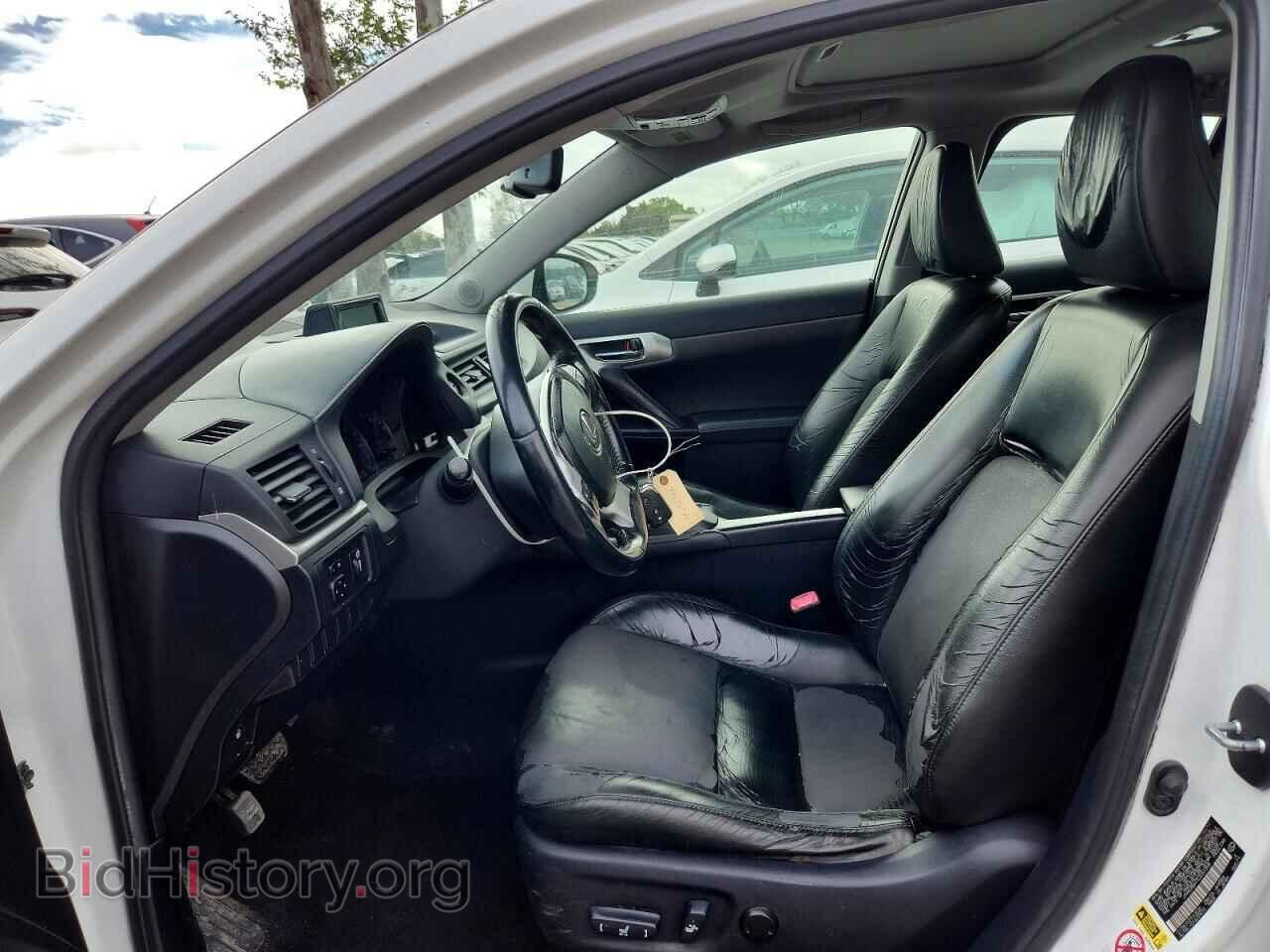 2012 LEXUS CT 200 - VIN: JTHKD5BH7C2067358 - Фото 7