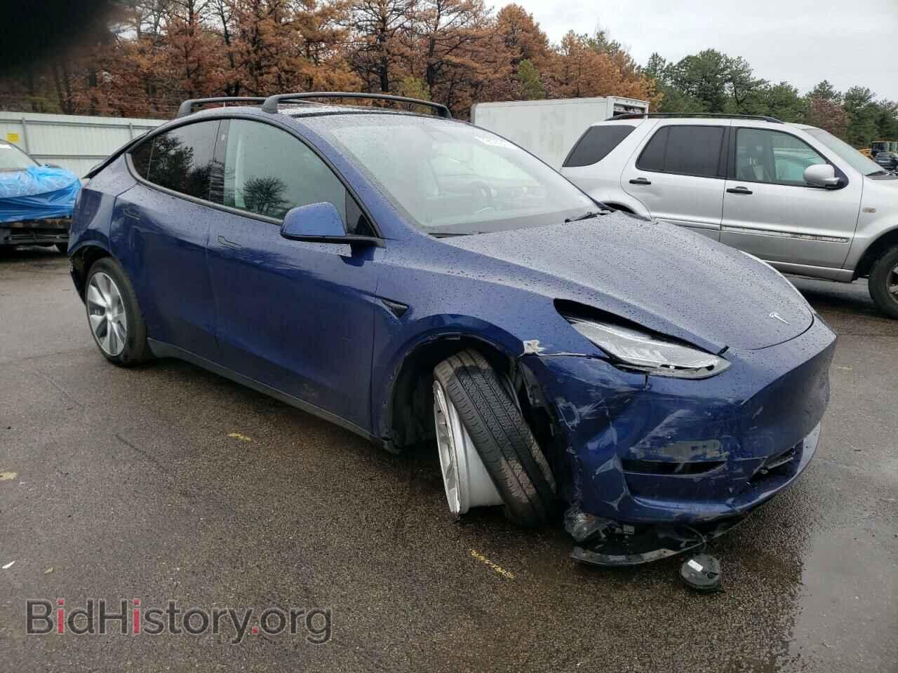 2022 TESLA MODEL Y - VIN: 7SAYGDEE1NF310972 - Фото 4