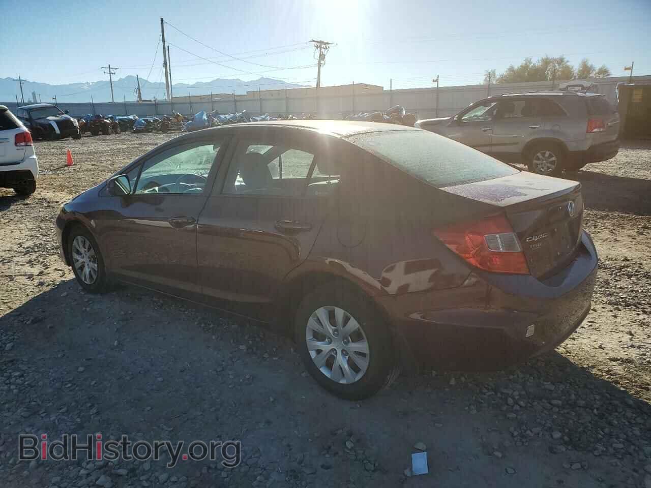 2012 HONDA CIVIC - VIN: 19XFB2F58CE062700 - Фото 2