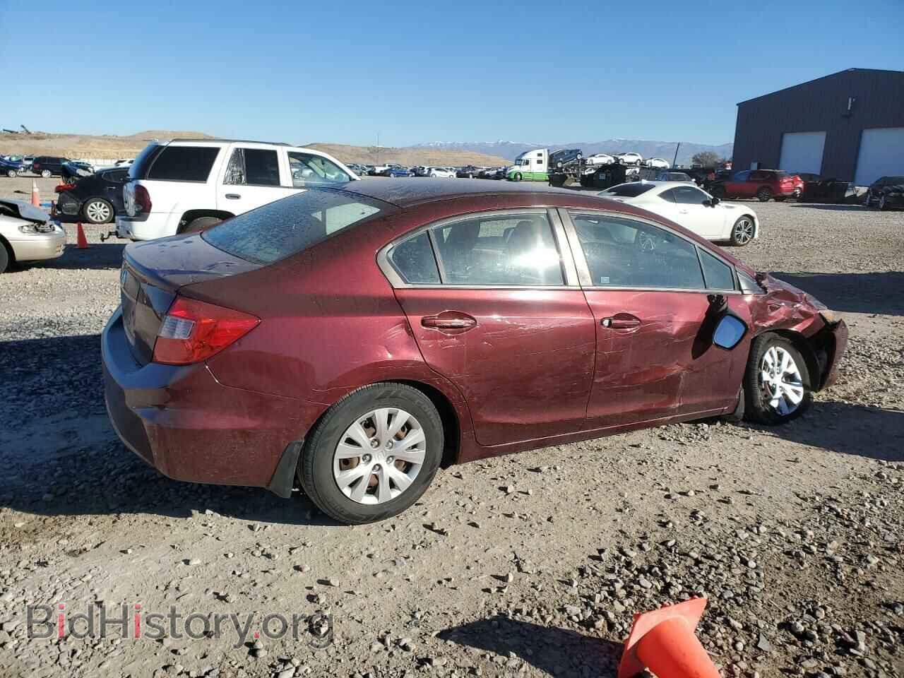 2012 HONDA CIVIC - VIN: 19XFB2F58CE062700 - Фото 3