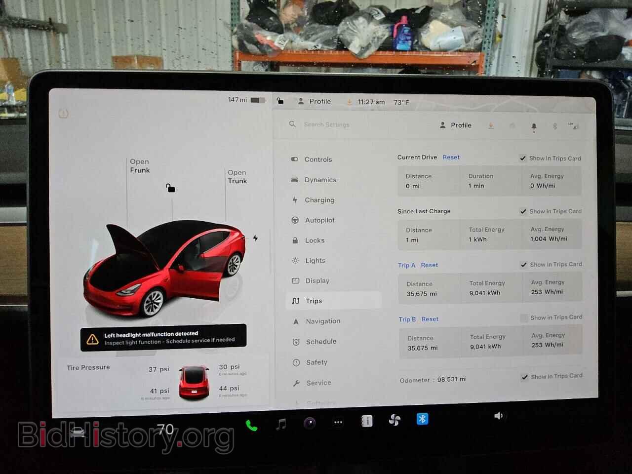2022 TESLA MODEL 3 - VIN: 5YJ3E1EA9NF368885 - Photo 9