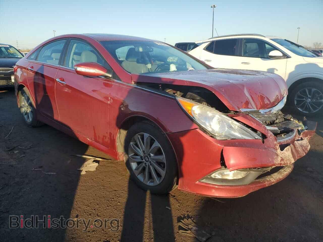 2014 HYUNDAI SONATA - VIN: 5NPEC4AB4EH895233 - Фото 4
