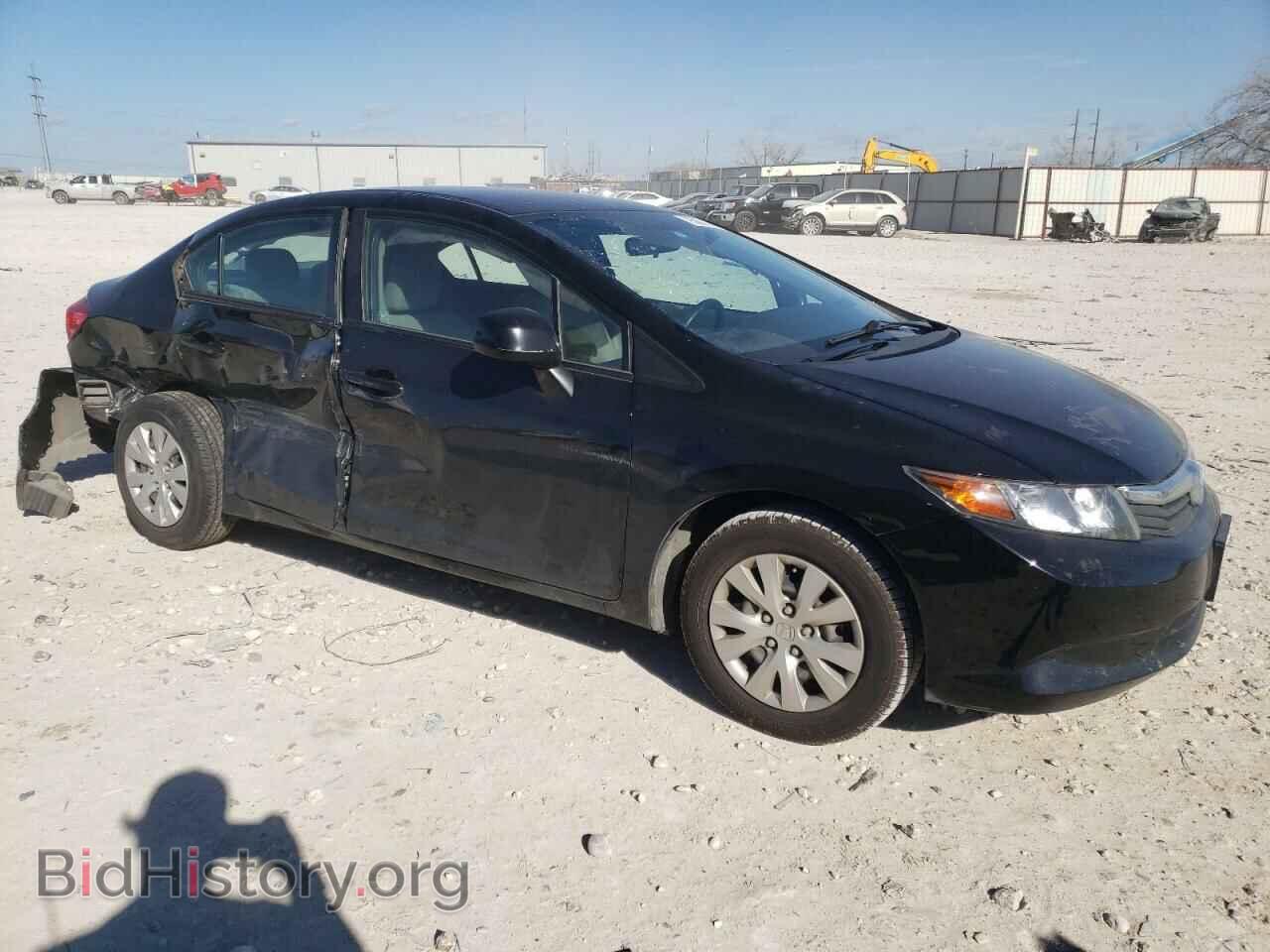 2012 HONDA CIVIC - VIN: 19XFB2F57CE093646 - Фото 4