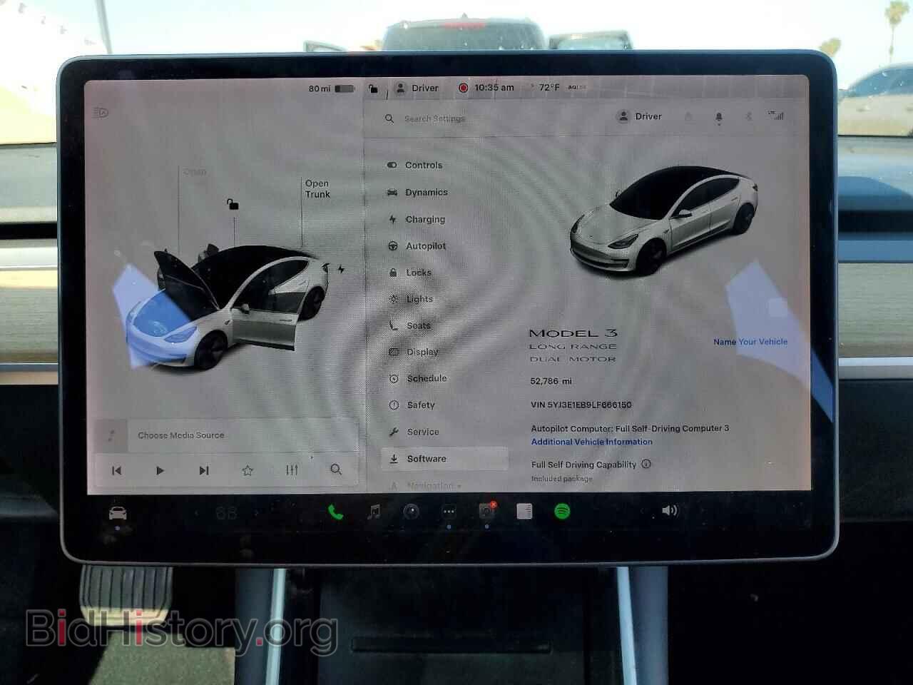 2020 TESLA MODEL 3 - VIN: 5YJ3E1EB9LF666150 - Photo 9