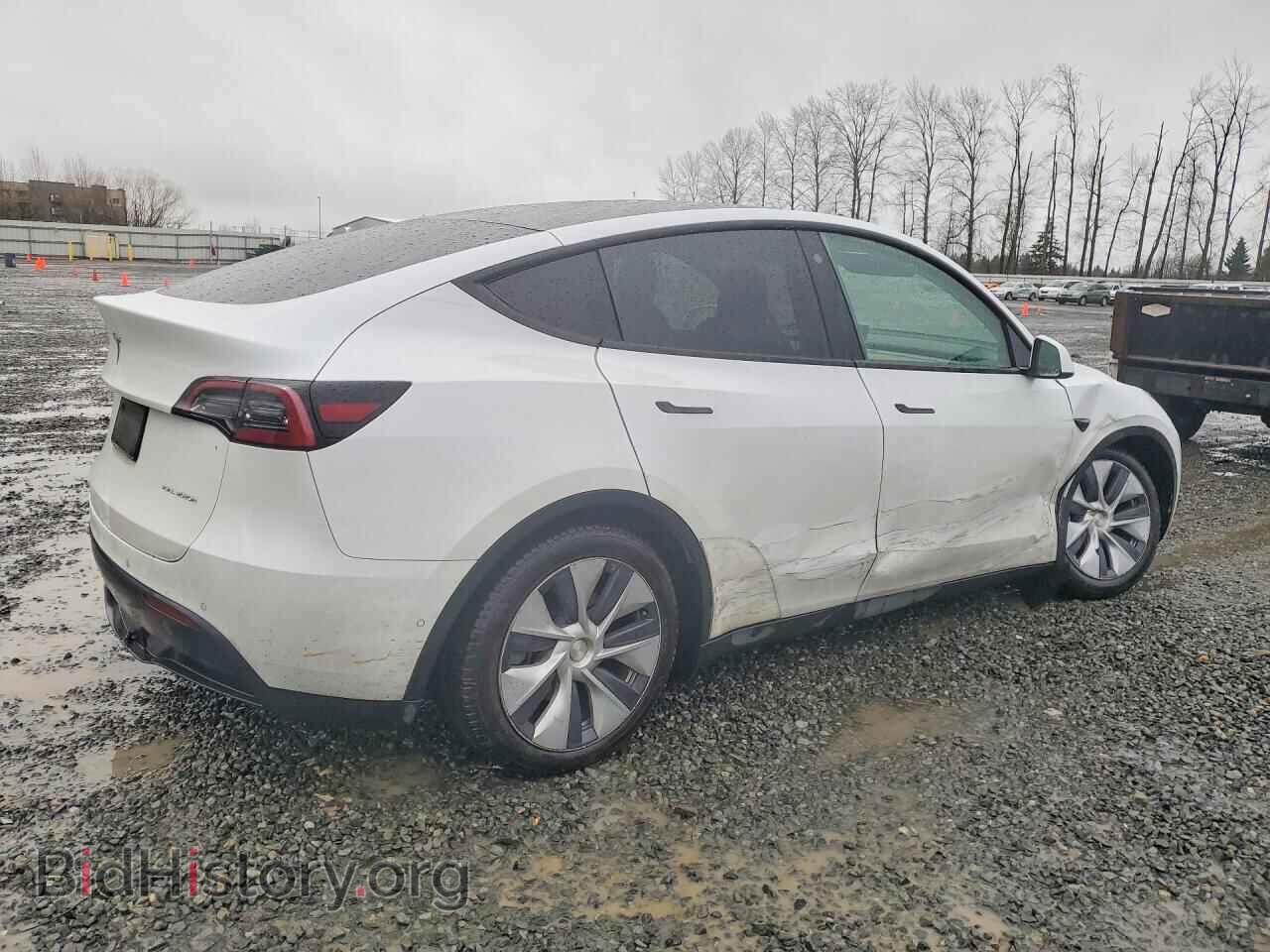 2021 TESLA MODEL Y - VIN: 5YJYGAEE5MF196386 - Фото 3