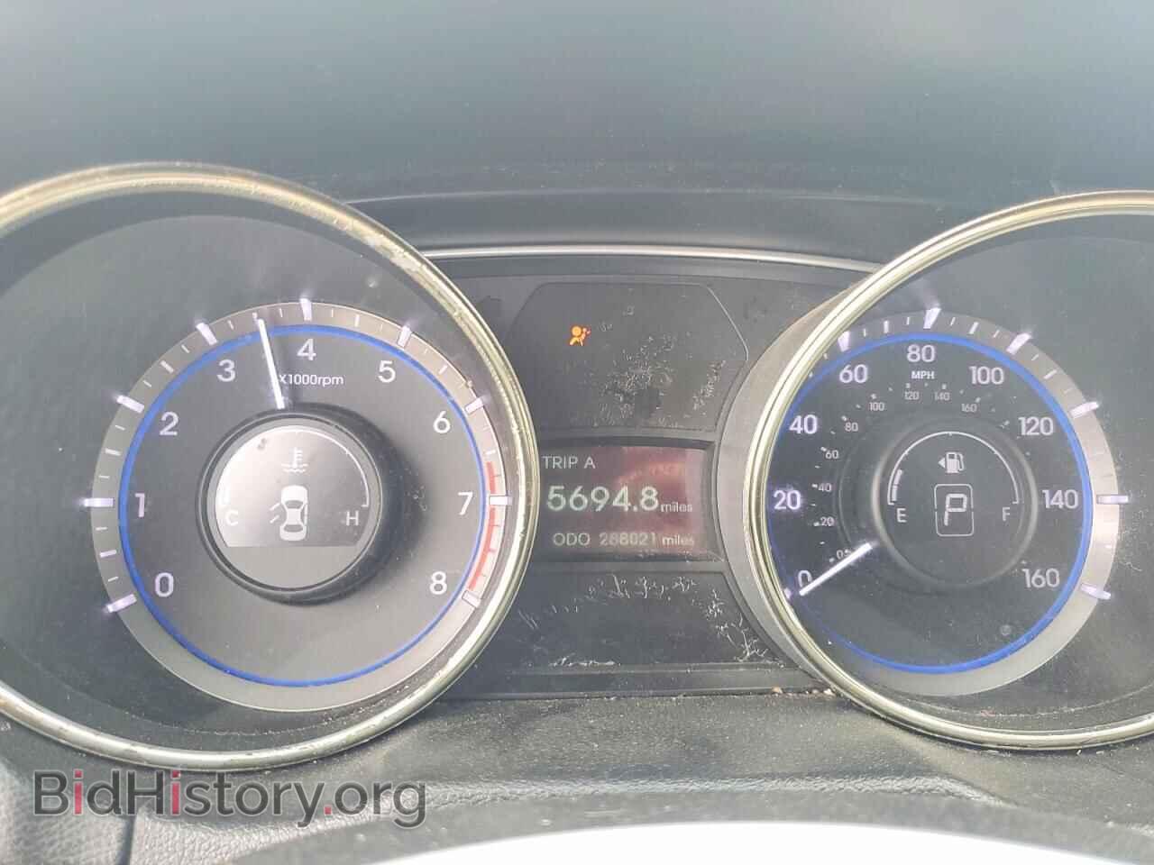2012 HYUNDAI SONATA - VIN: 5NPEC4AB1CH455595 - Фото 9