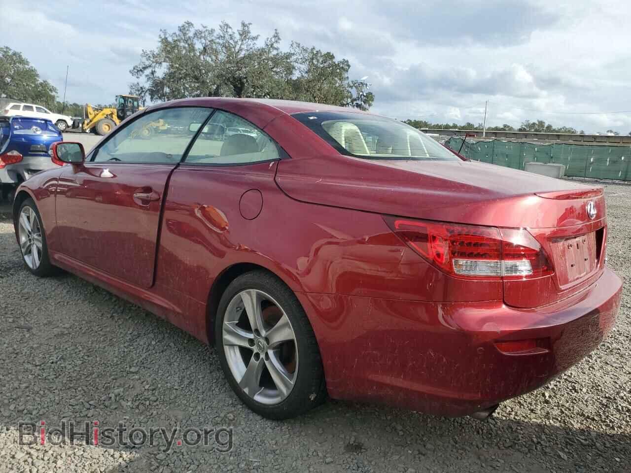 2012 LEXUS IS - VIN: JTHFF2C29C2526149 - Фото 2