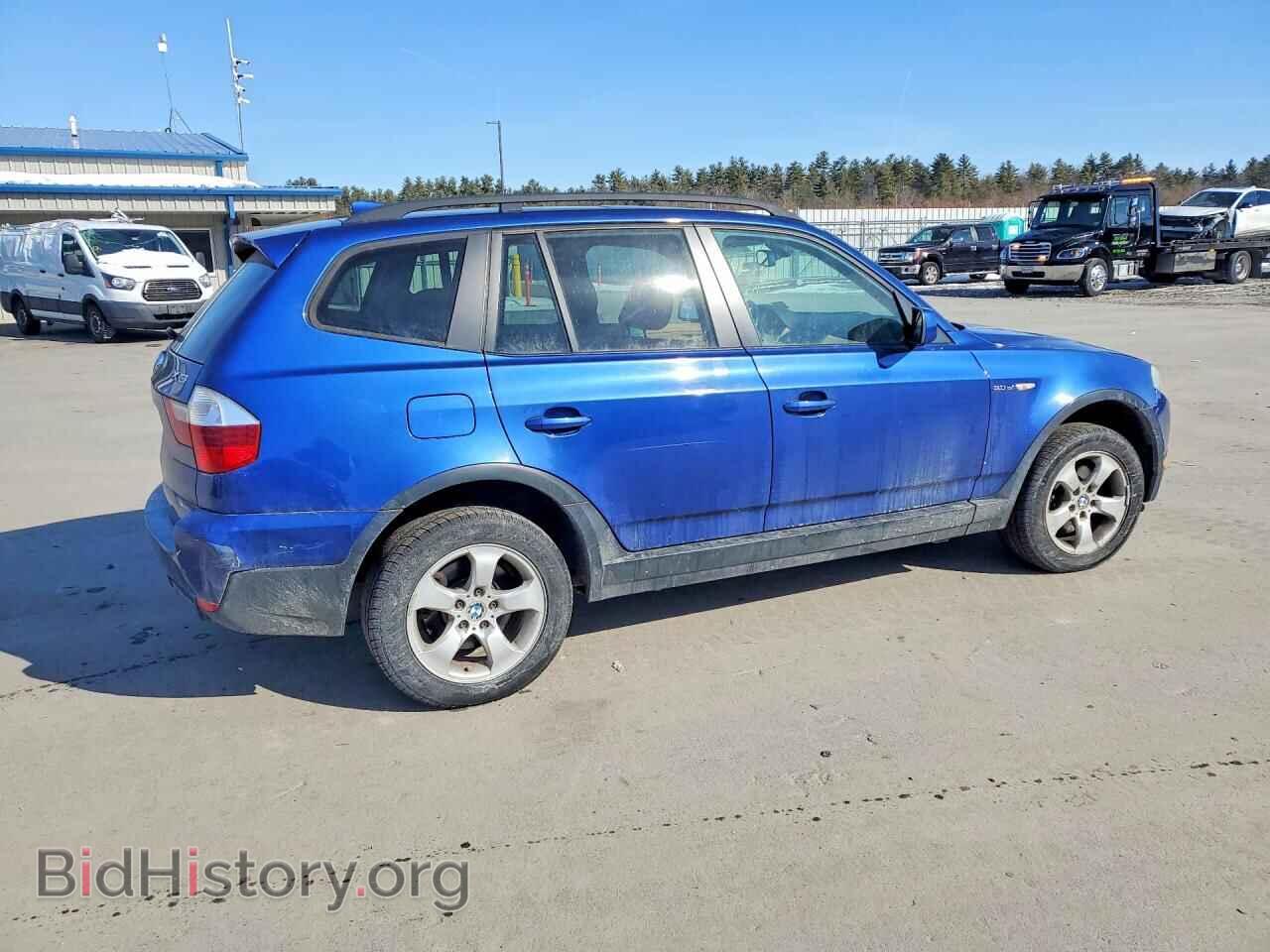 2007 BMW X3 - VIN: WBXPC93477WF06754 - Photo 3