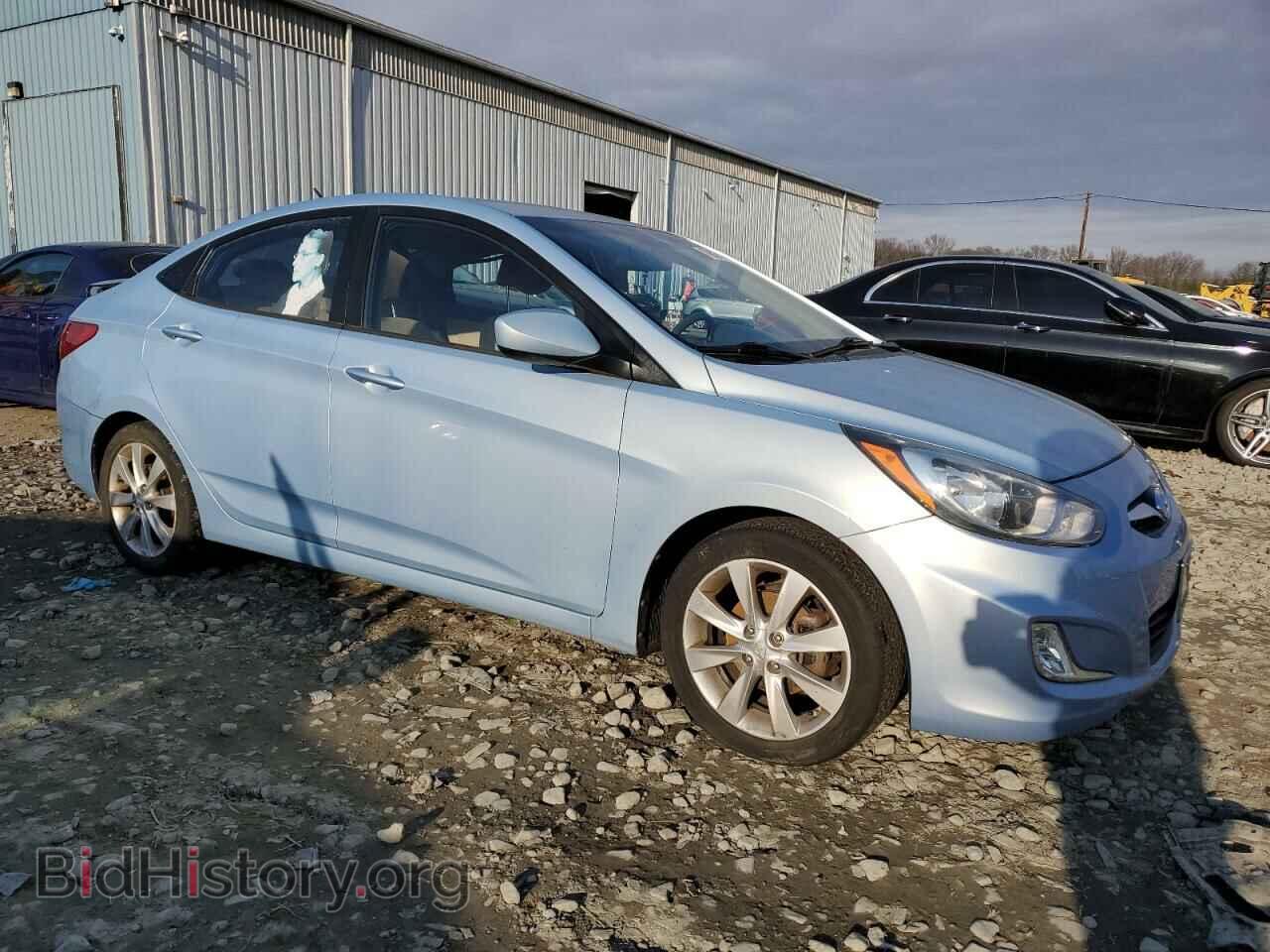 2013 HYUNDAI ACCENT - VIN: KMHCU4AE2DU278508 - Фото 4
