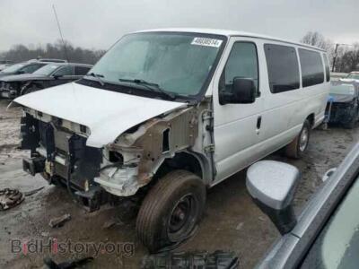 2012 Ford ALL MODELS E350 Super Duty Wagon, white — VIN 1FBSS3BL5CDA59350, Copart