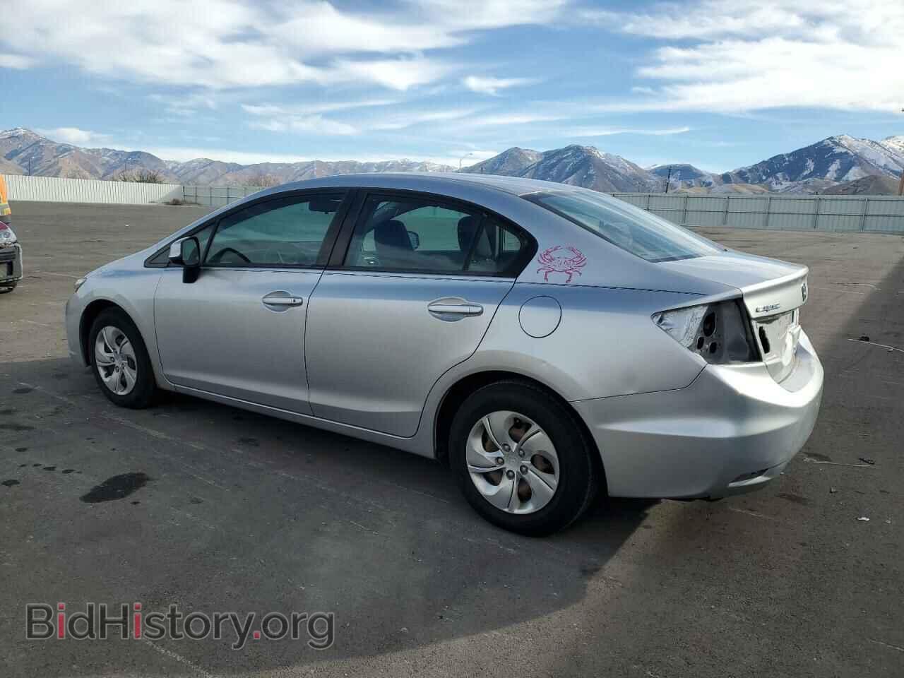 2013 HONDA CIVIC - VIN: 19XFB2F56DE044472 - Фото 2