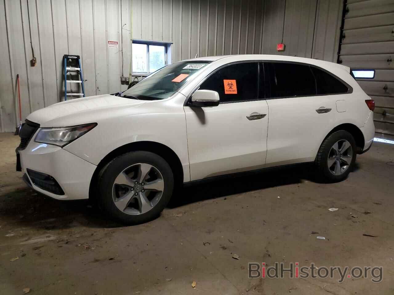 Photo 5FRYD4H27EB009922 - ACURA MDX 2014