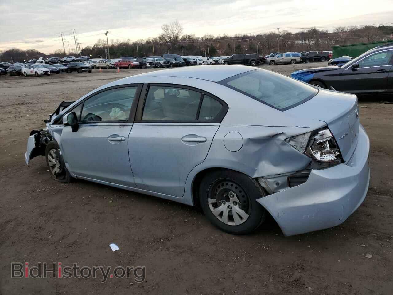 2012 HONDA CIVIC - VIN: 19XFB2F50CE353661 - Фото 2