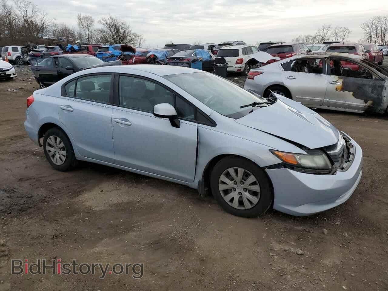 2012 HONDA CIVIC - VIN: 19XFB2F50CE353661 - Фото 4