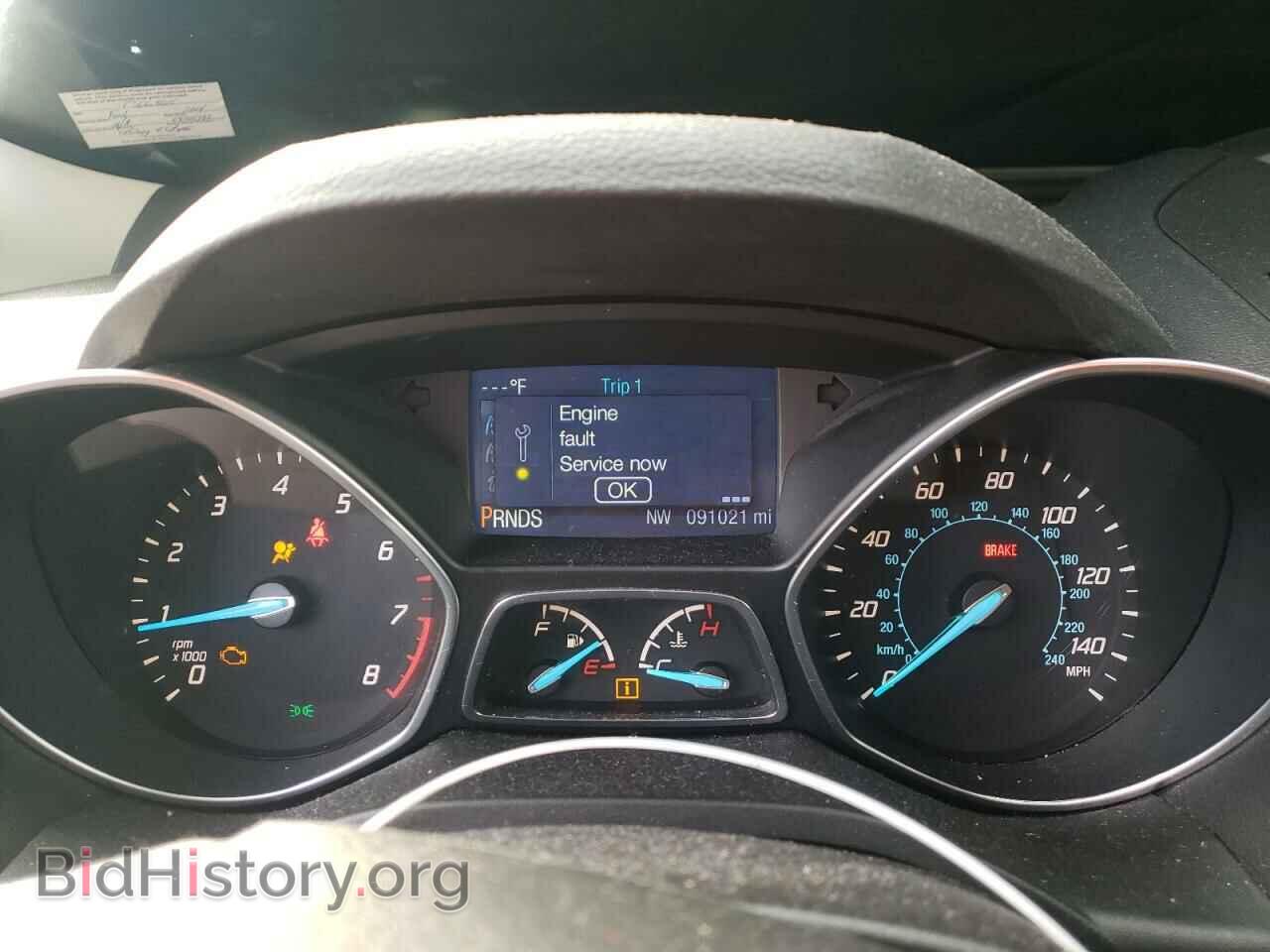 2014 FORD ESCAPE - VIN: 1FMCU0GX8EUC66365 - Фото 9