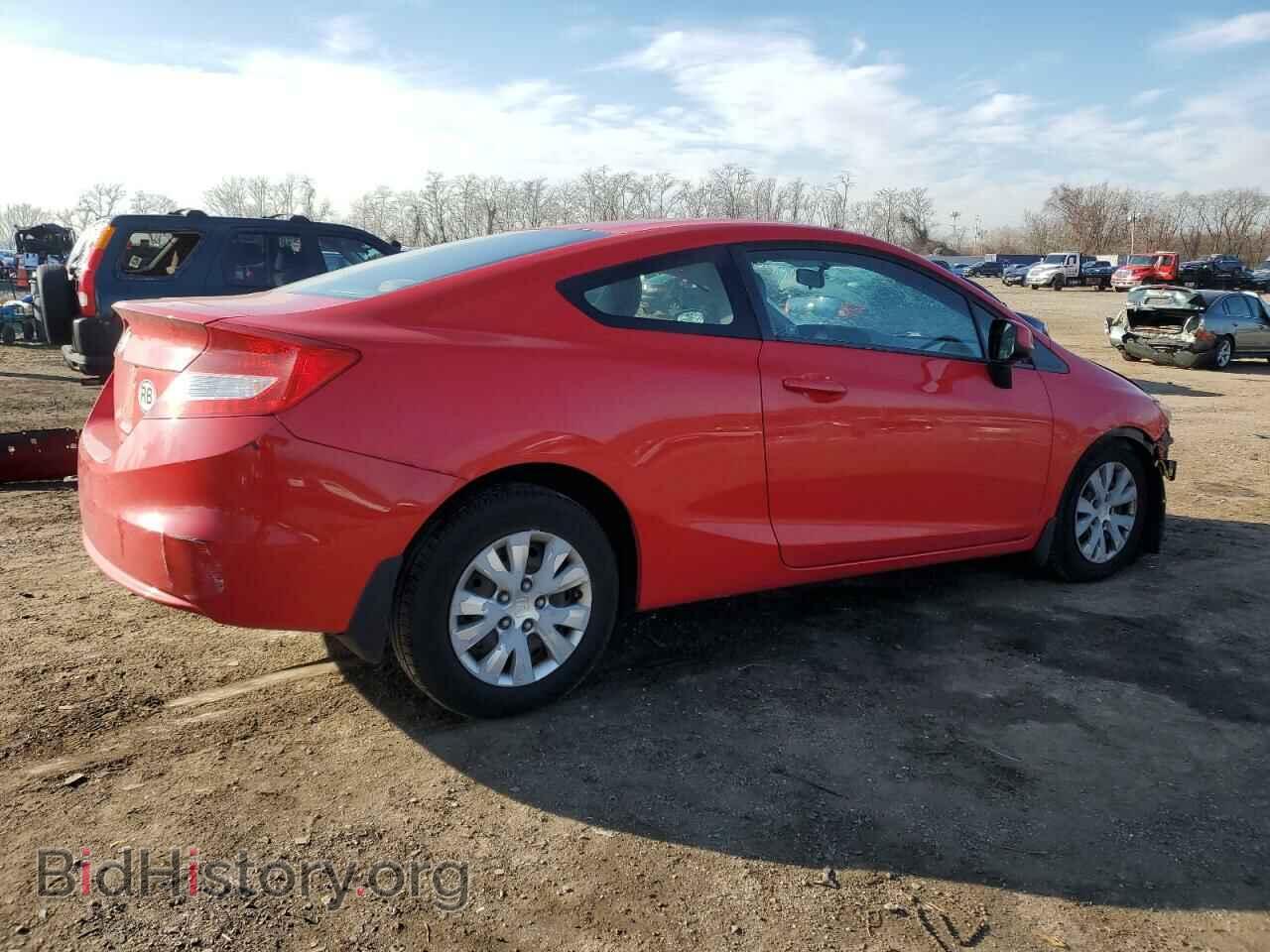 2012 HONDA CIVIC - VIN: 2HGFG3B50CH562269 - Фото 3