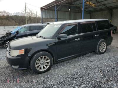 2011 Ford FLEX, black — VIN 2FMGK5CC7BBD00580, Copart