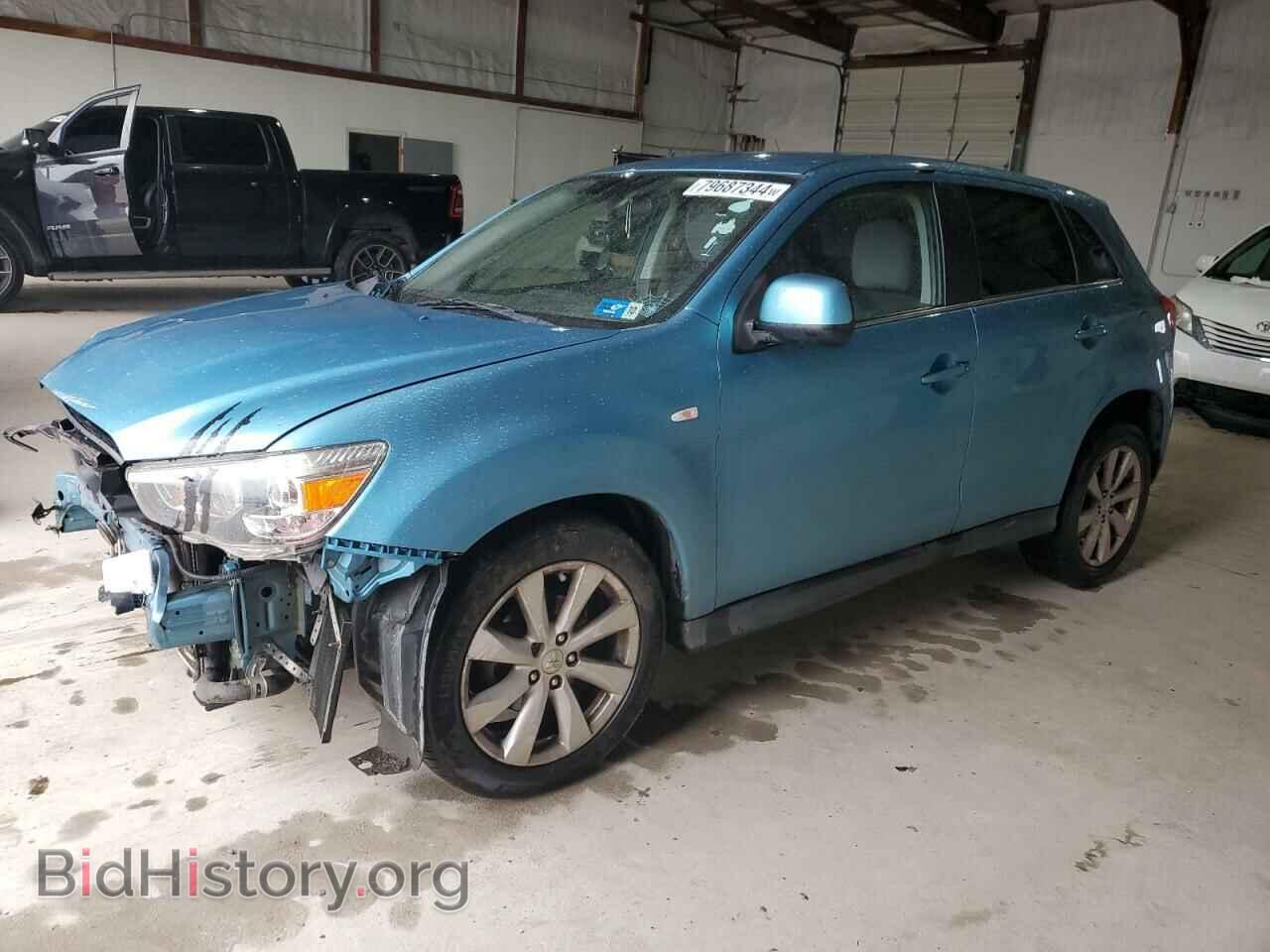 Photo 4A4AR4AU7EE017416 - MITSUBISHI OUTLANDER 2014