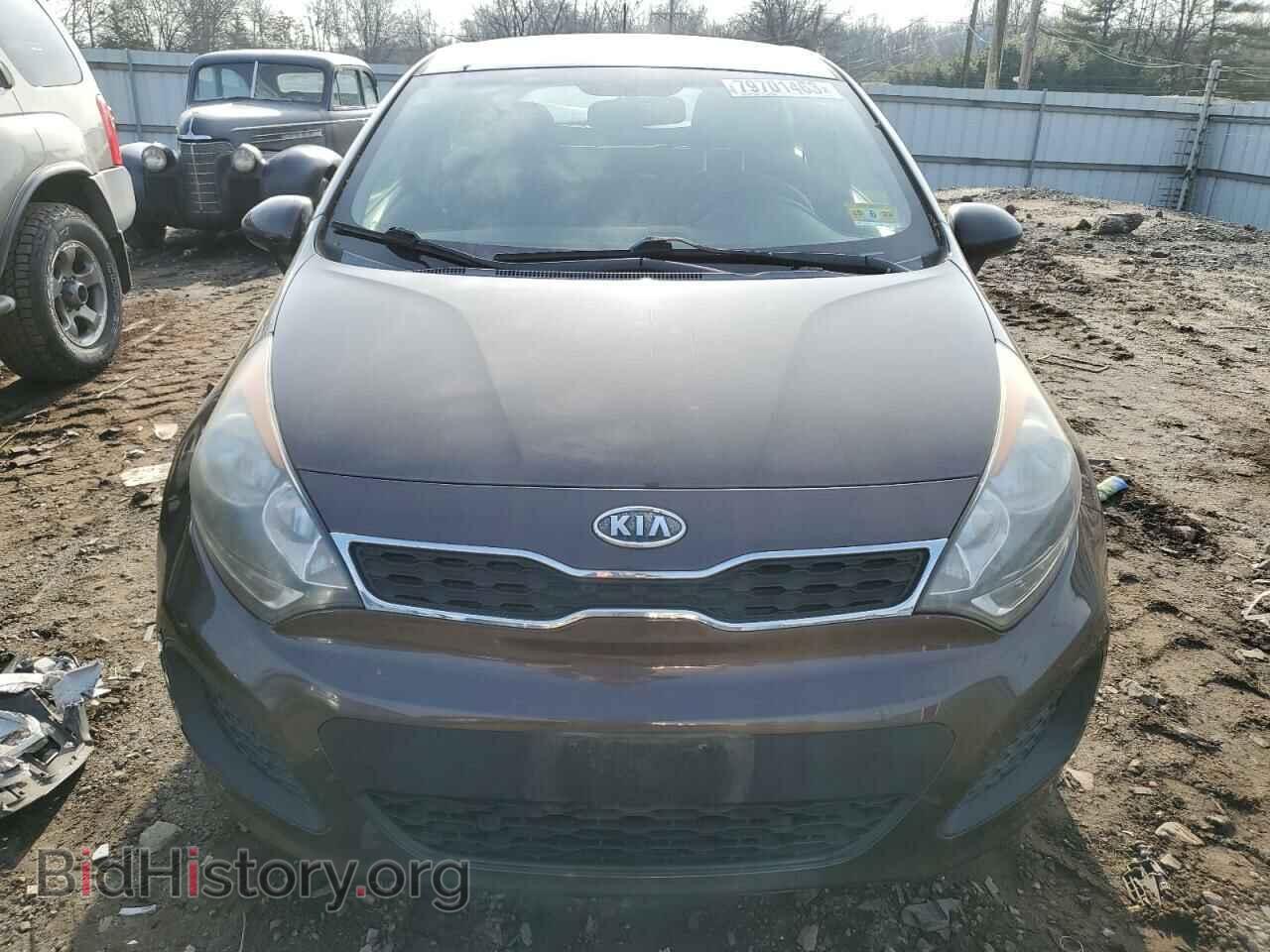 2012 KIA RIO - VIN: KNADN5A31C6078620 - Фото 5