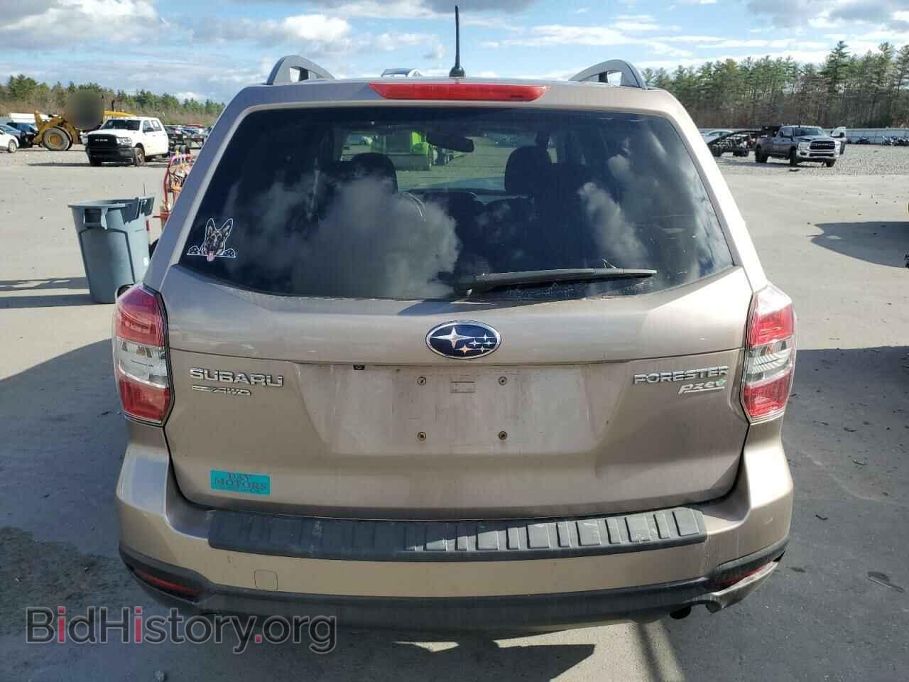 2014 SUBARU FORESTER - VIN: JF2SJAEC6EH520163 - Фото 6