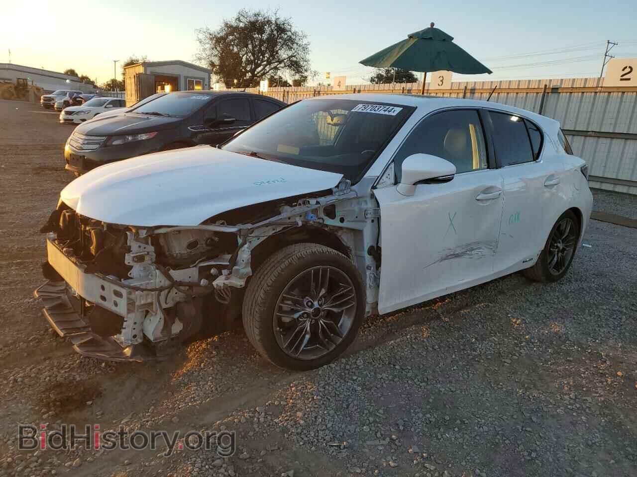 Photo JTHKD5BH2C2064254 - LEXUS CT 200 2012