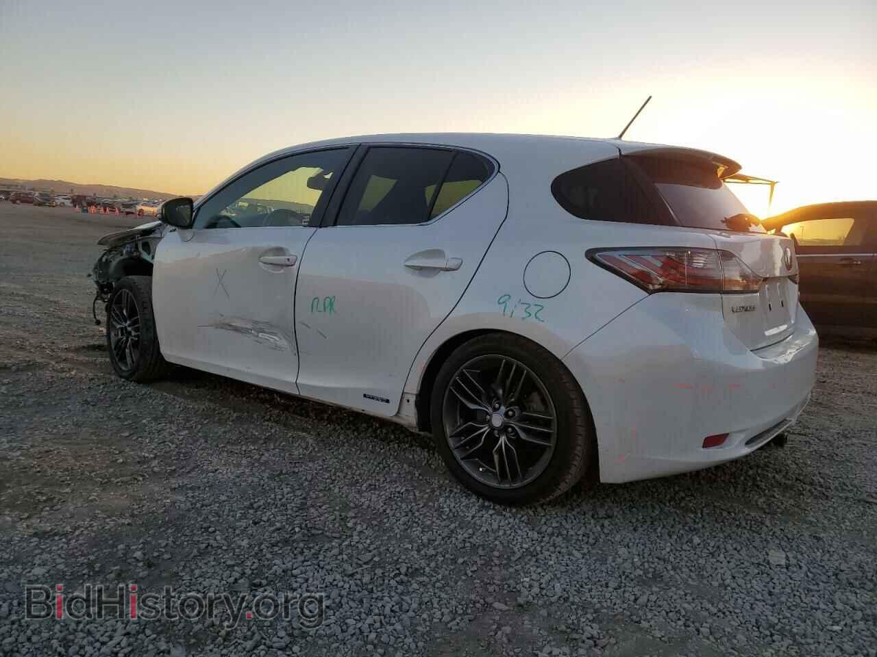2012 LEXUS CT 200 - VIN: JTHKD5BH2C2064254 - Фото 2