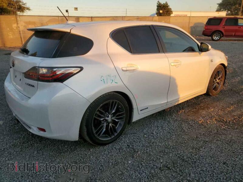 2012 Lexus CT 200 (VIN JTHKD5BH2C2064254) — фото 3 из 12