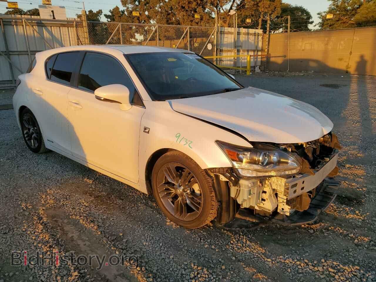 2012 LEXUS CT 200 - VIN: JTHKD5BH2C2064254 - Фото 4