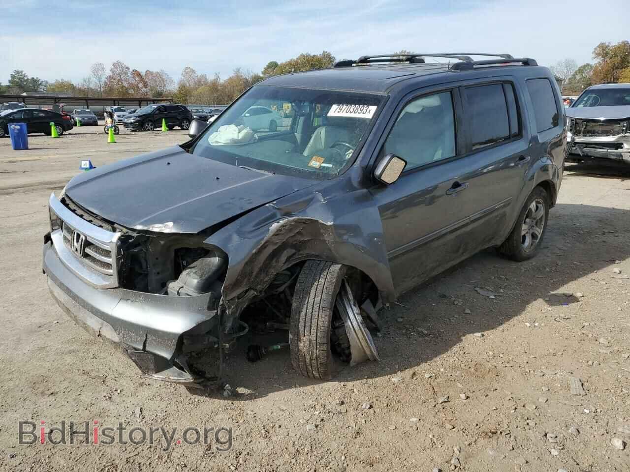 Фотография 5FNYF4H68CB001663 - HONDA PILOT 2012