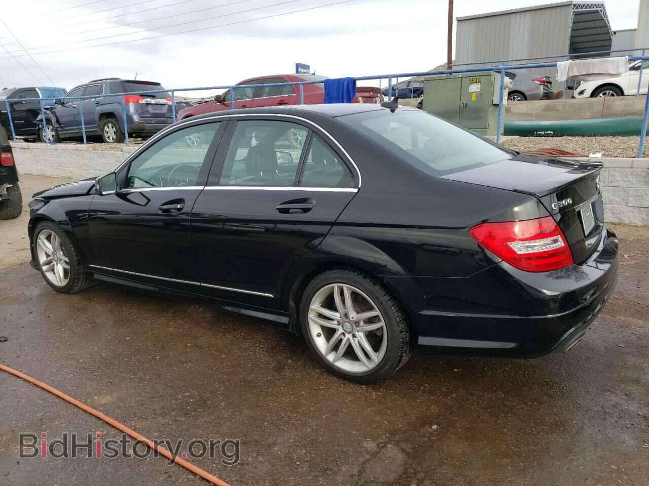 2012 MERCEDES-BENZ C-CLASS - VIN: WDDGF8BBXCR199378 - Фото 2