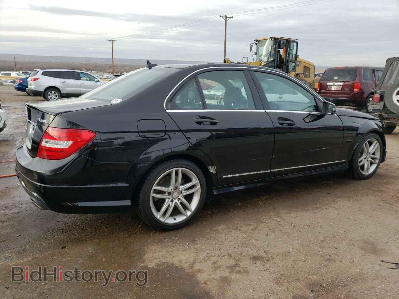 2012 MERCEDES-BENZ C-CLASS - VIN: WDDGF8BBXCR199378 - Фото 3