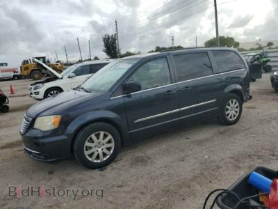 2014 Chrysler MINIVAN Touring, синий — VIN 2C4RC1BG6ER441952, Copart