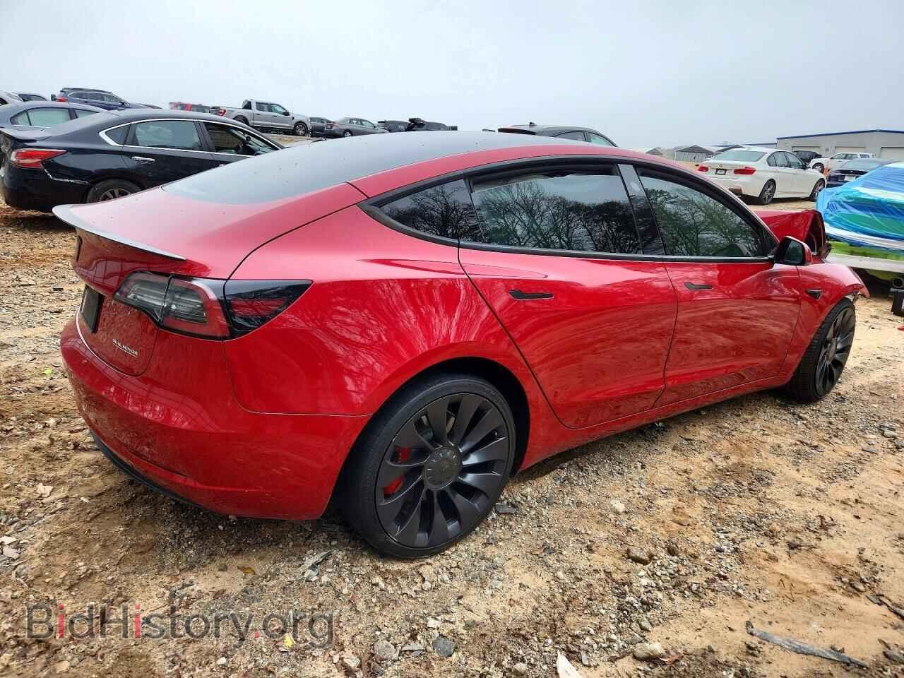2022 TESLA MODEL 3 - VIN: 5YJ3E1EC7NF199614 - Фото 3