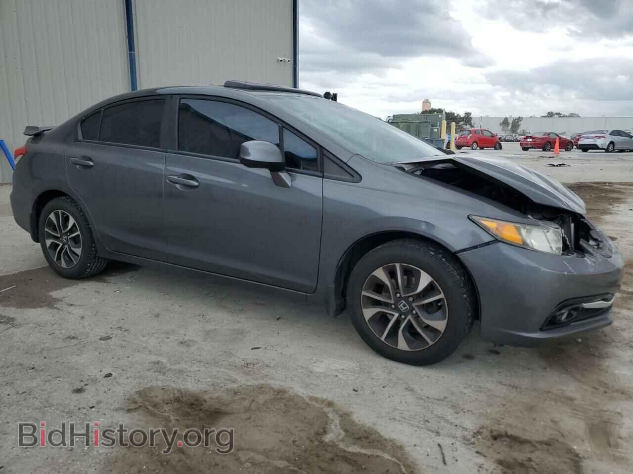 2013 HONDA CIVIC - VIN: 2HGFB2F91DH524489 - Фото 4