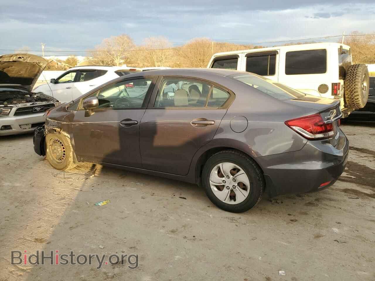 2014 HONDA CIVIC - VIN: 19XFB2F56EE044358 - Фото 2