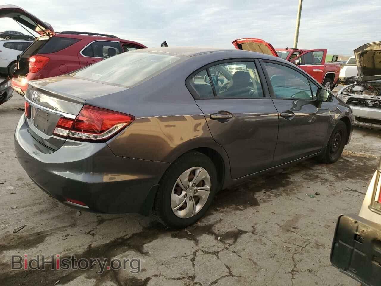 2014 HONDA CIVIC - VIN: 19XFB2F56EE044358 - Фото 3