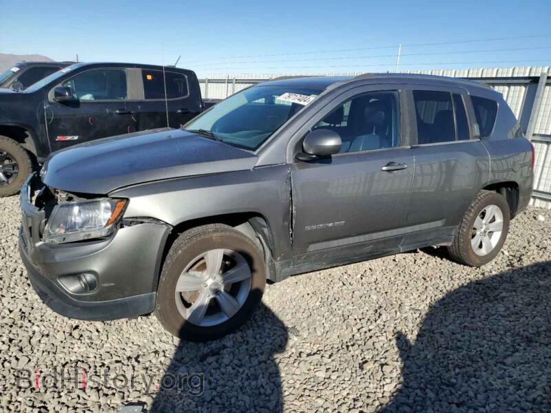 2014 Jeep COMPASS Latitude (VIN 1C4NJDEB4ED621925) — photo 1 of 13, Copart, damage: front end