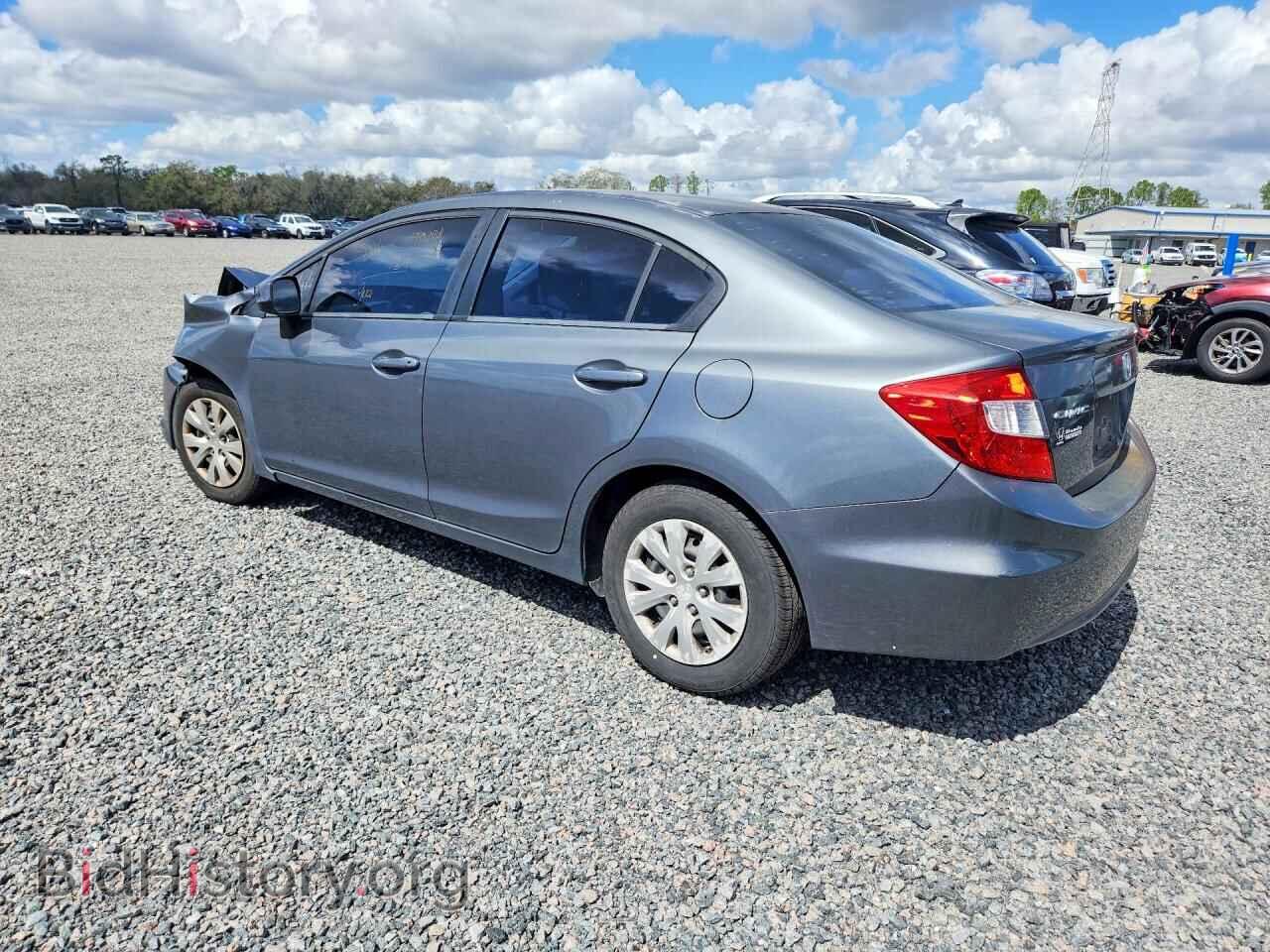 2012 HONDA CIVIC - VIN: 19XFB2F57CE375382 - Фото 2