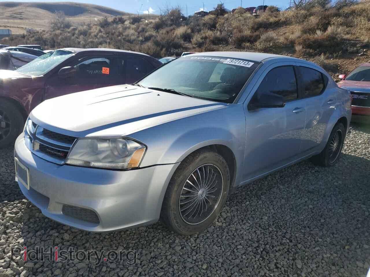 Photo 1C3CDZAB2CN293952 - DODGE AVENGER 2012