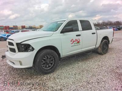 2013 RAM 1500 ST, белый — VIN 1C6RR7KT1DS585802, Copart