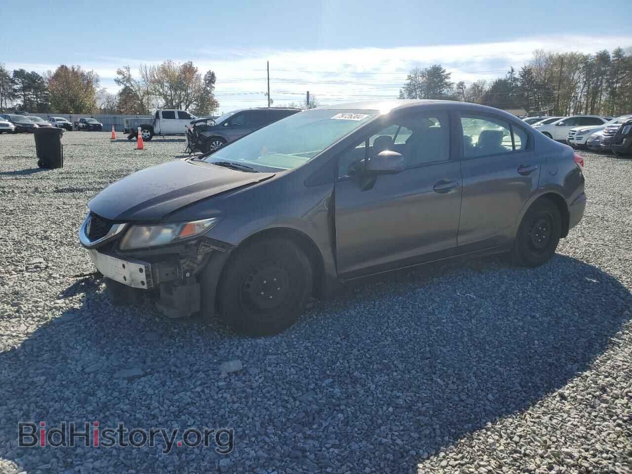 Фотография 2HGFB2F55DH537596 - HONDA CIVIC 2013