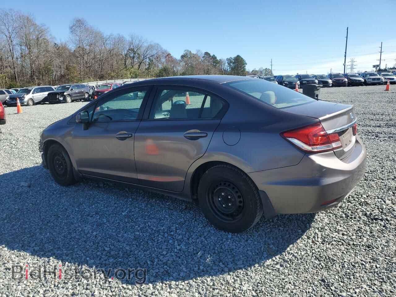 2013 HONDA CIVIC - VIN: 2HGFB2F55DH537596 - Фото 2