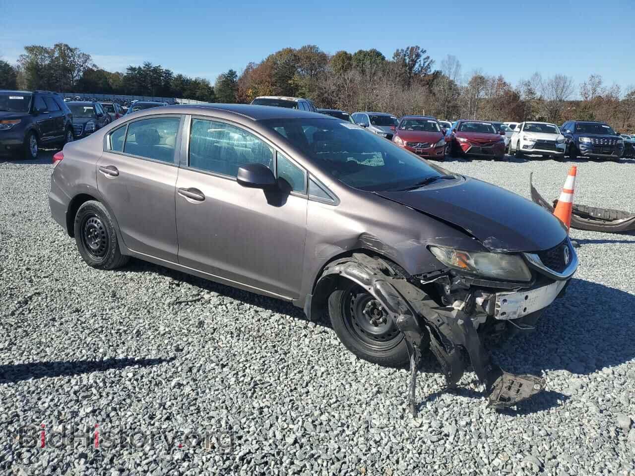 2013 HONDA CIVIC - VIN: 2HGFB2F55DH537596 - Фото 4