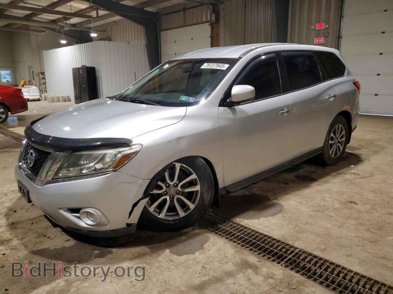 2013 Nissan PATHFINDER S (VIN 5N1AR2MM4DC673473) — фото 1 из 16, Copart, повреждение: передняя часть
